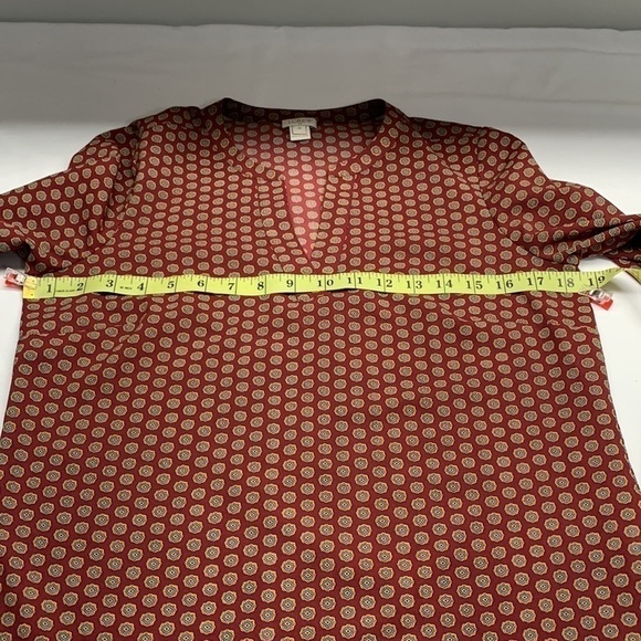 J. Crew Top Ruffle Sleeves Size XS - Picture 4 of 11